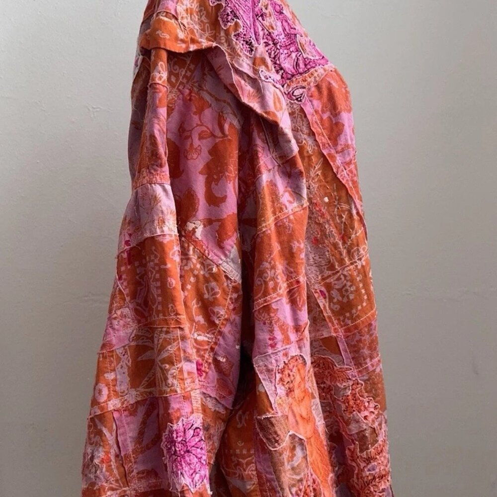 Magnolia Pearl - Patchwork Kei Kimono - NWOT - Picture 6 of 10